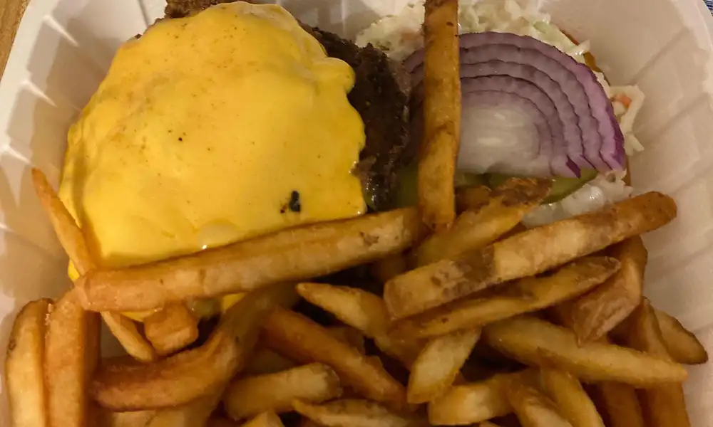 Cheeseburger with Fries